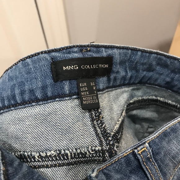 Mango distressed denim shorts - Picture 7 of 8